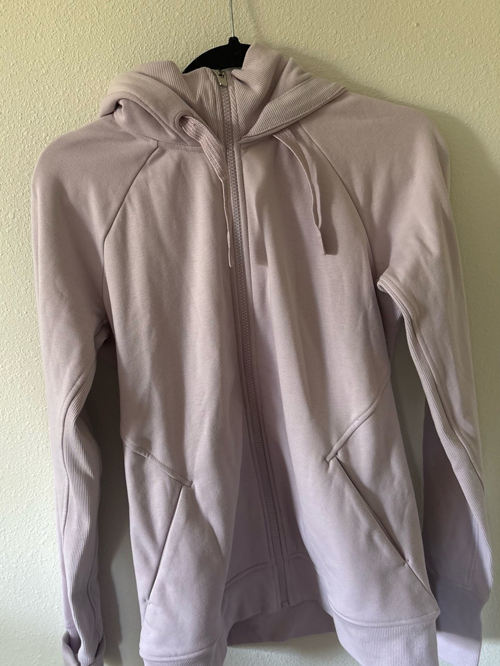 Athleta Women's Zip-Up Hoodie Jacket - Light Lavender